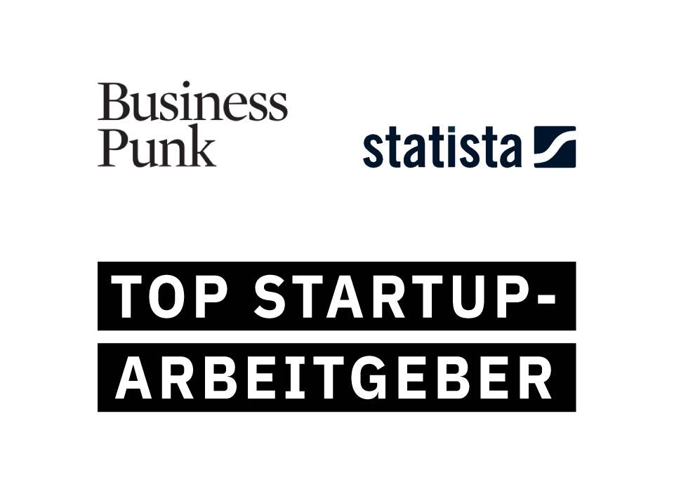 Auszeichnung Business Punk Top Startup Arbeitgeber